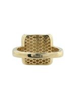 Кольцо из лимонного золота