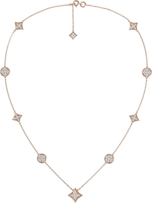 Колье из золота c бриллиантами