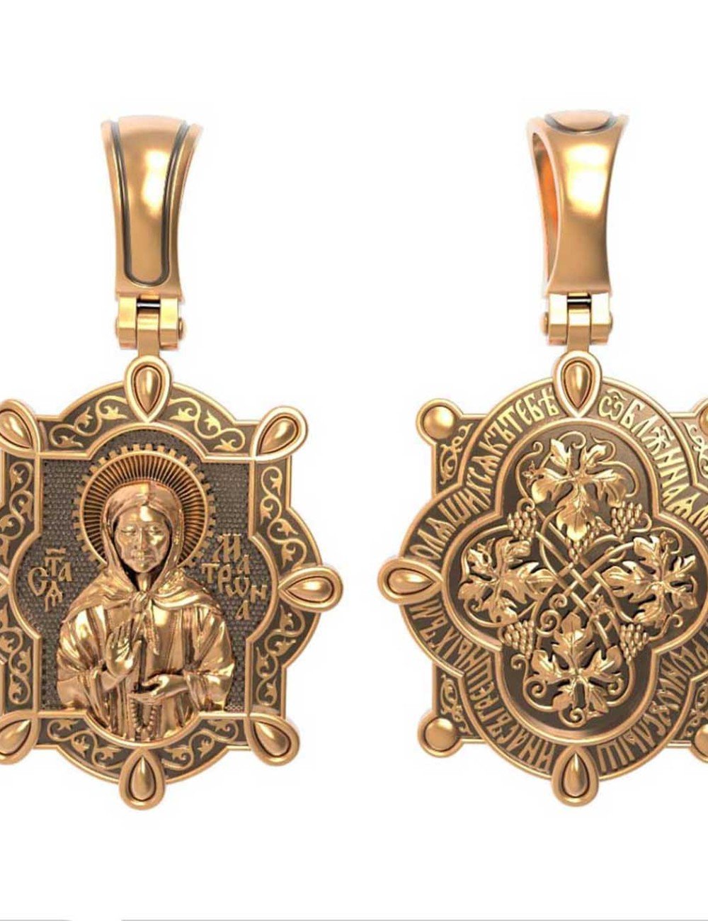 Образок из золота