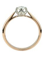 Кольцо из золота c бриллиантами