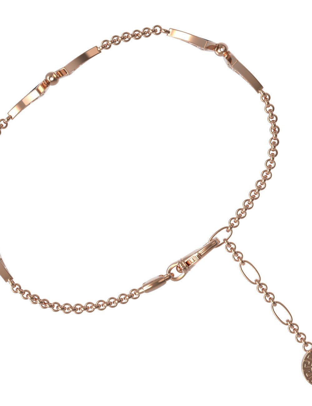 Браслет из золота c лазуритом и перламутром