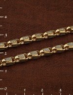 Цепь из лимонного золота