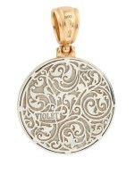 Подвеска из золота c эмалью