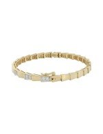 Браслет из лимонного золота c бриллиантами