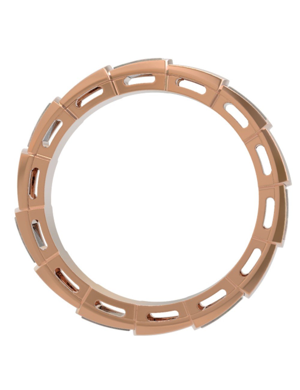 Кольцо из золота c малахитом