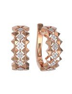 Серьги из золота c бриллиантами