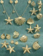 Серьги из лимонного золота 585 пробы