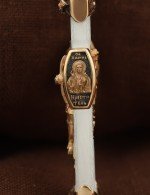 Крест из золота c бивнем мамонта