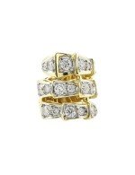 Подвеска из лимонного золота c бриллиантами