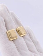 Серьги из лимонного золота 585 пробы