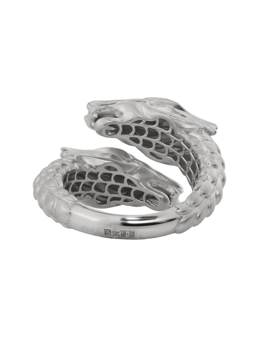 Кольцо из белого золота c бриллиантами