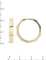 Серьги из лимонного золота