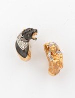 Серьги из золота c фианитом