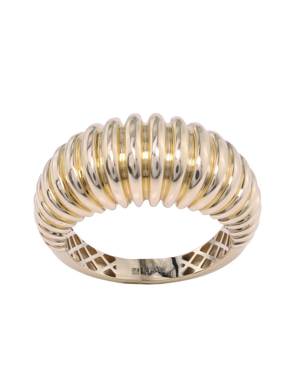 Кольцо из лимонного золота