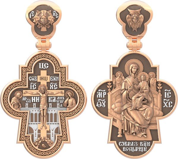 Крест из золота