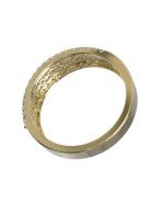 Кольцо из лимонного золота c бриллиантами