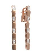 Серьги из золота c бриллиантами