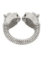 Кольцо из белого золота c бриллиантами