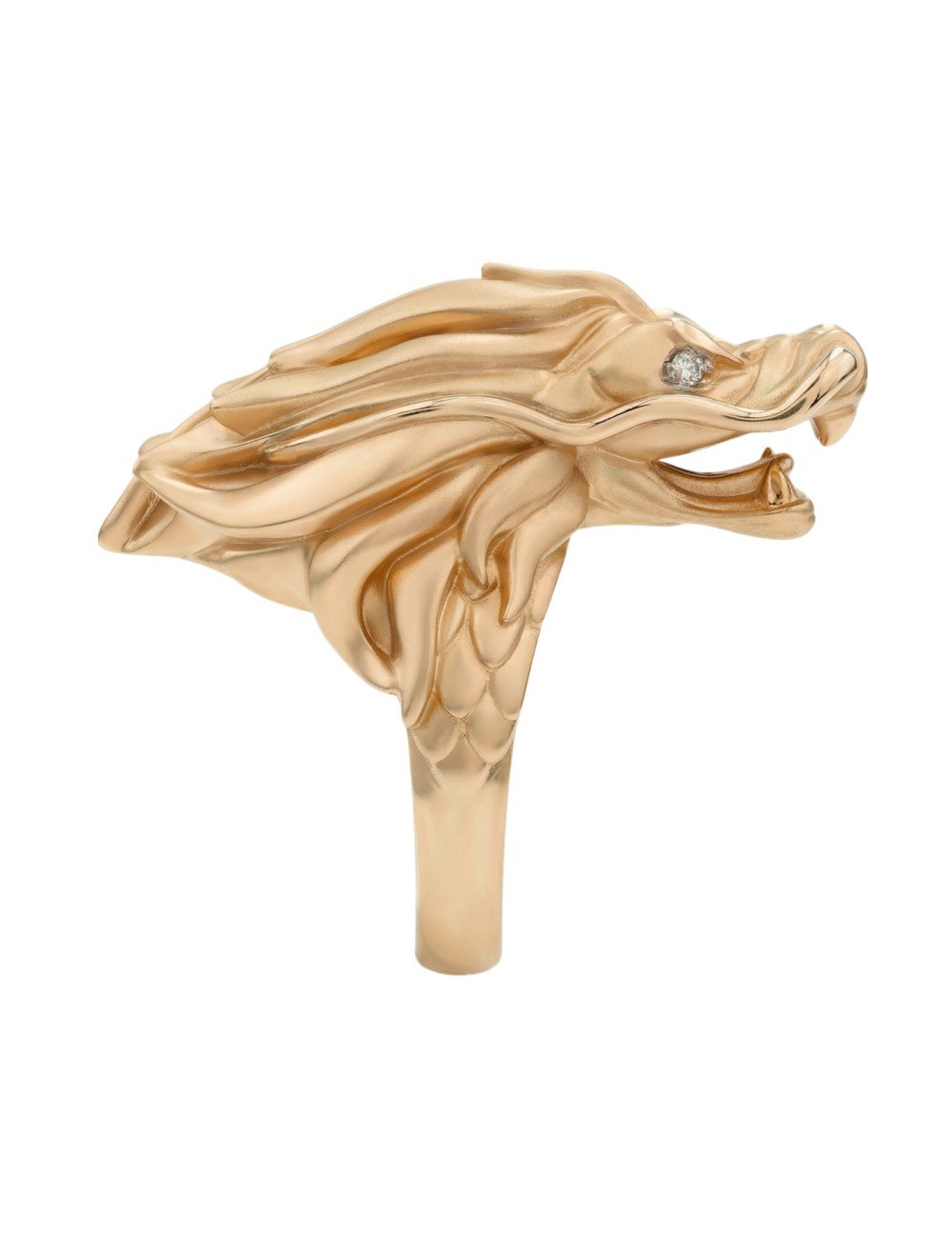 Кольцо из золота c бриллиантами