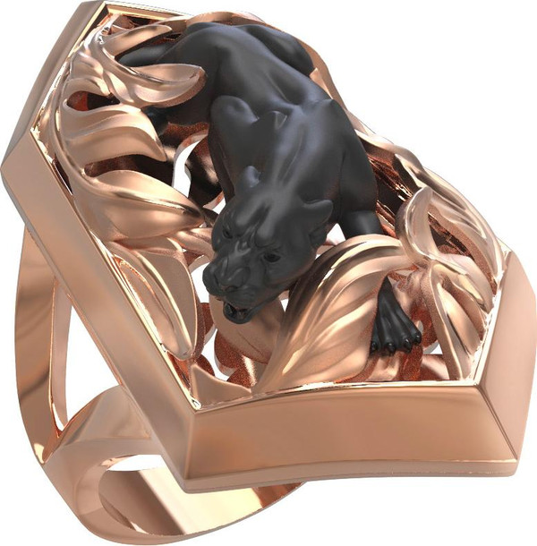 Кольцо из красного золота 585 пробы