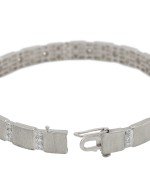 Браслет из белого золота c бриллиантами