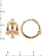 Серьги из золота