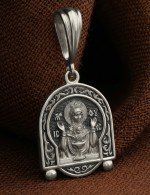 Образок из белого золота