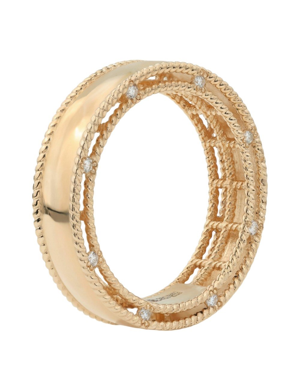 Кольцо из золота c бриллиантами