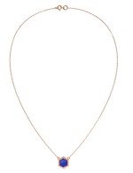 Колье из золота c лазуритом