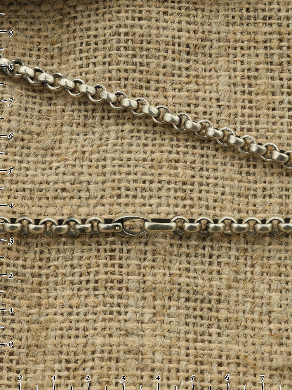 Цепь из серебра 925 пробы