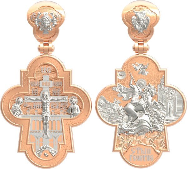 Крест из золота