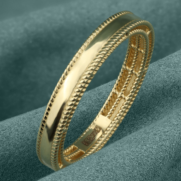 Кольцо из лимонного золота 585 пробы