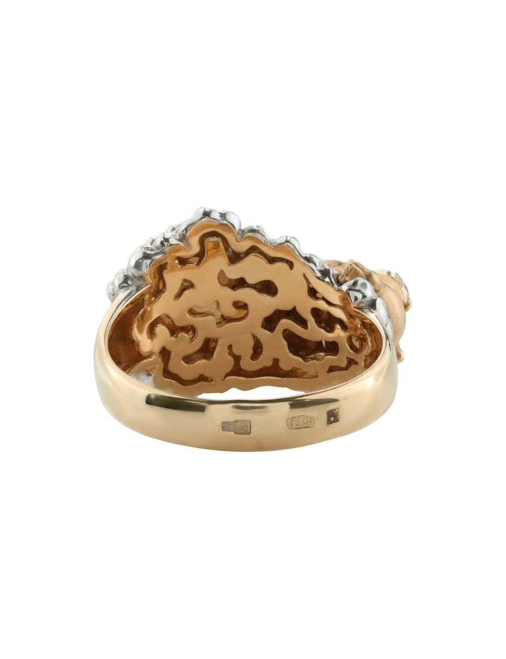 Кольцо из золота c жемчугом