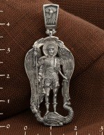 Образок из белого золота