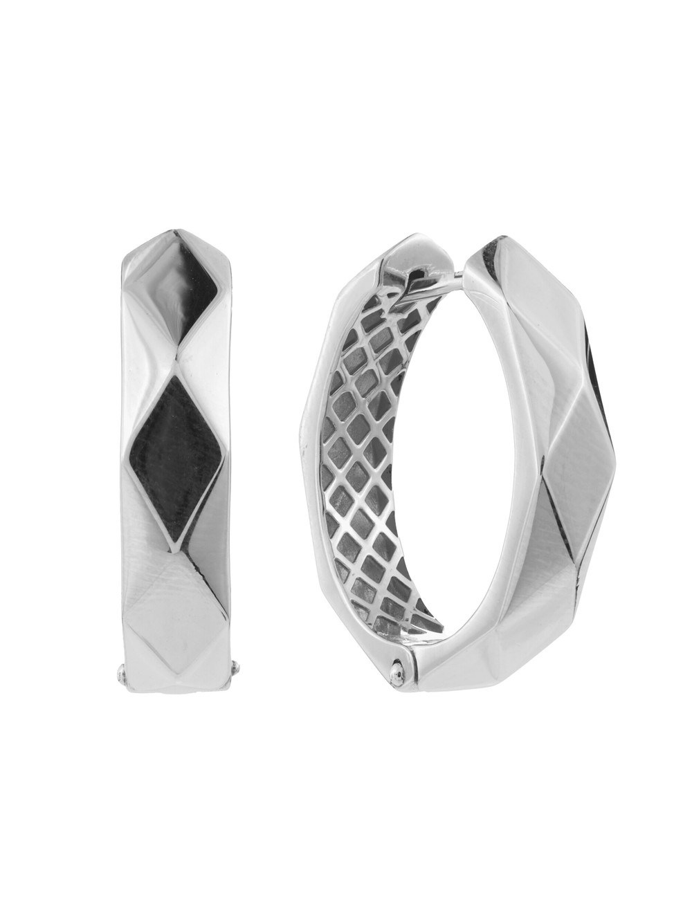 Серьги из белого золота 585 пробы