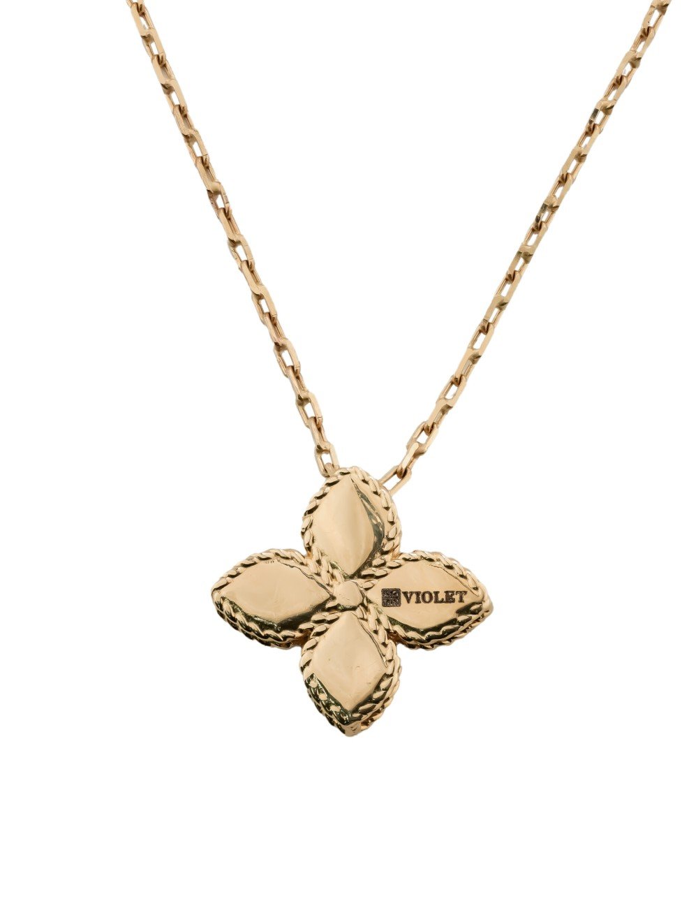 Колье из золота c бриллиантами и малахитом