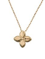 Колье из золота c бриллиантами и малахитом