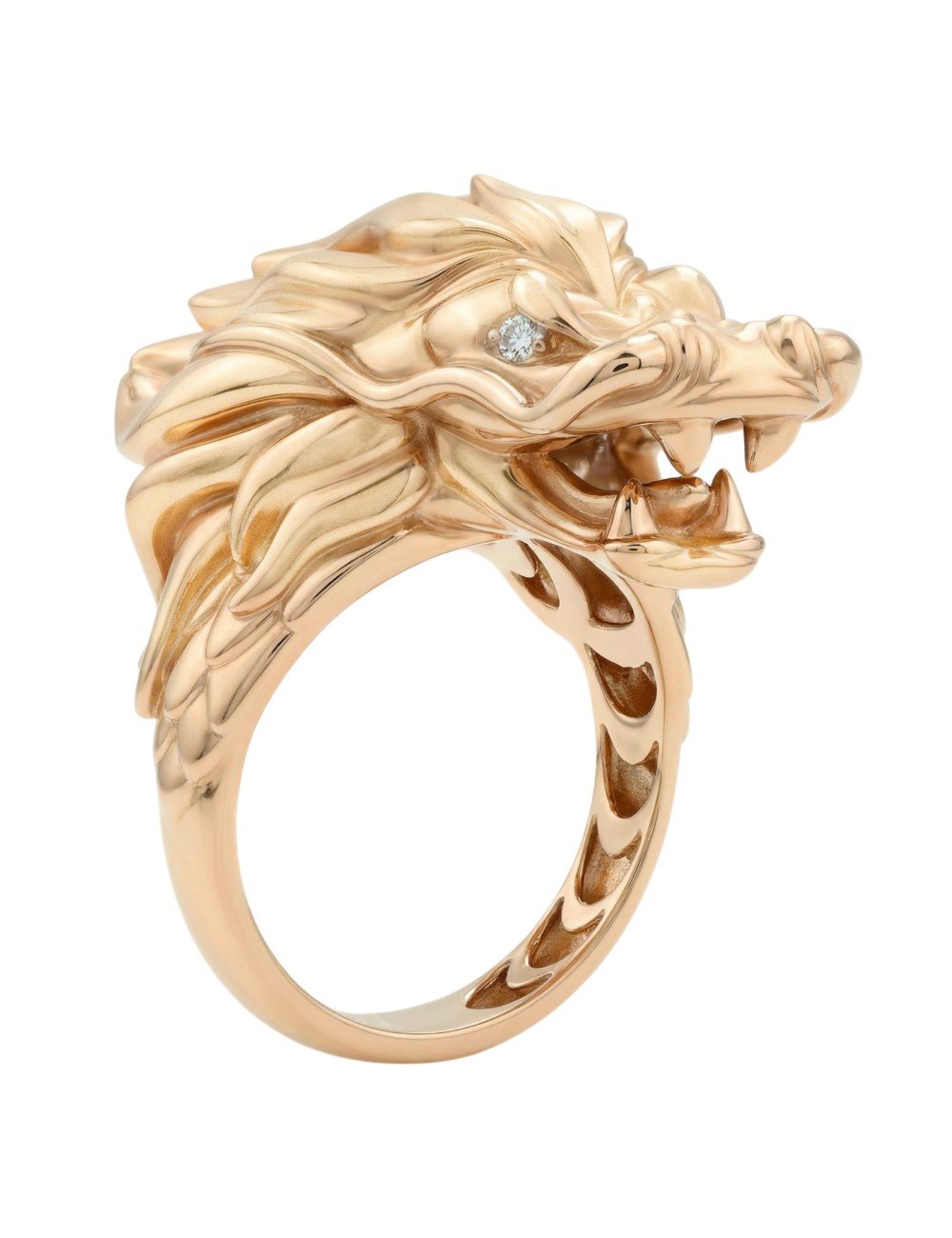 Кольцо из золота c бриллиантами