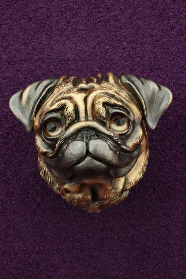 Подвеска из лимонного золота c эмалью