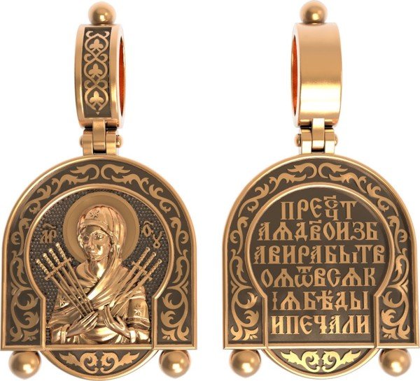 Образок из золота