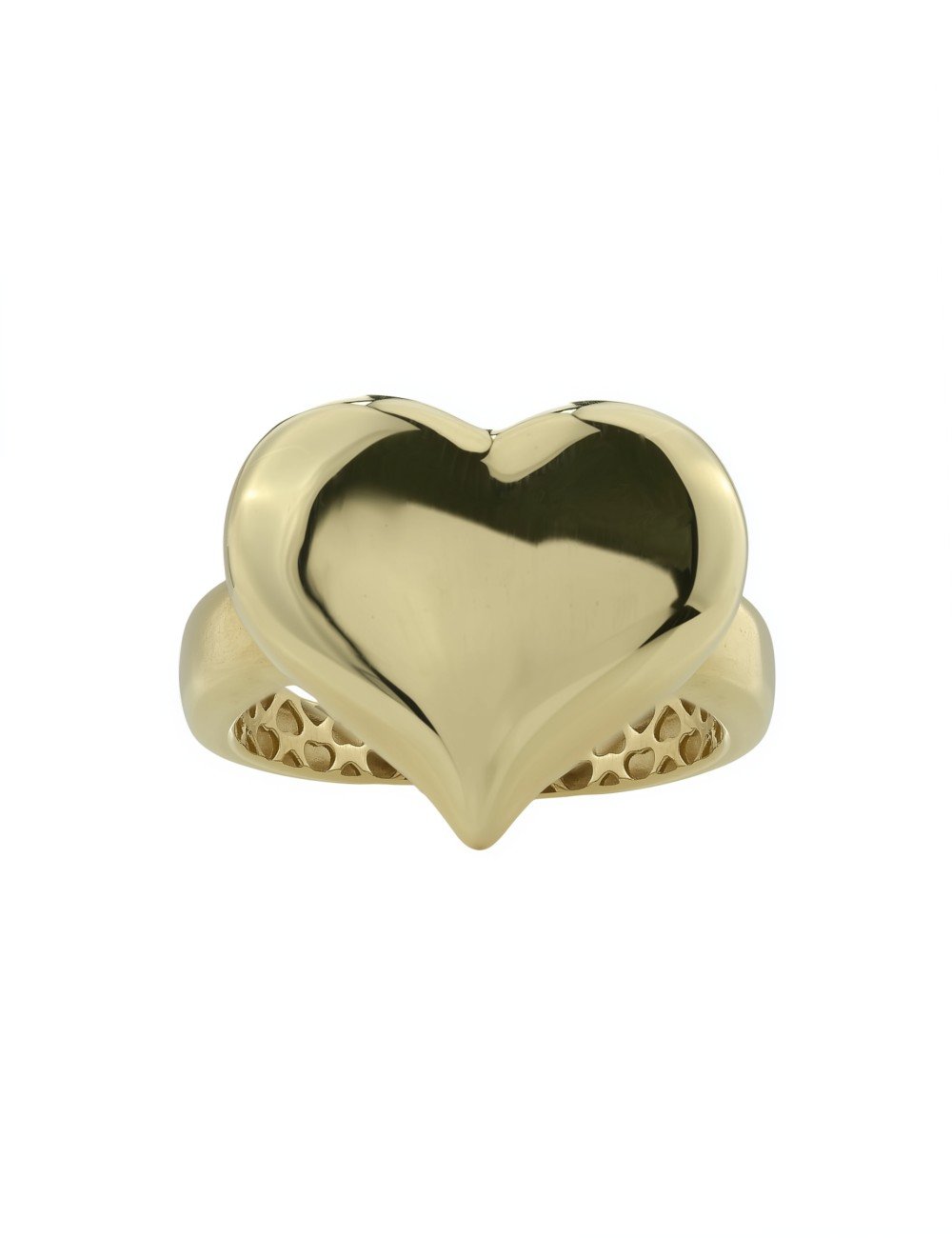 Кольцо из лимонного золота