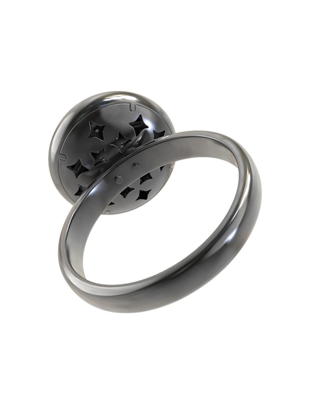 Кольцо из белого золота c бриллиантами