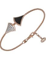 Браслет из золота c бриллиантами и ониксом