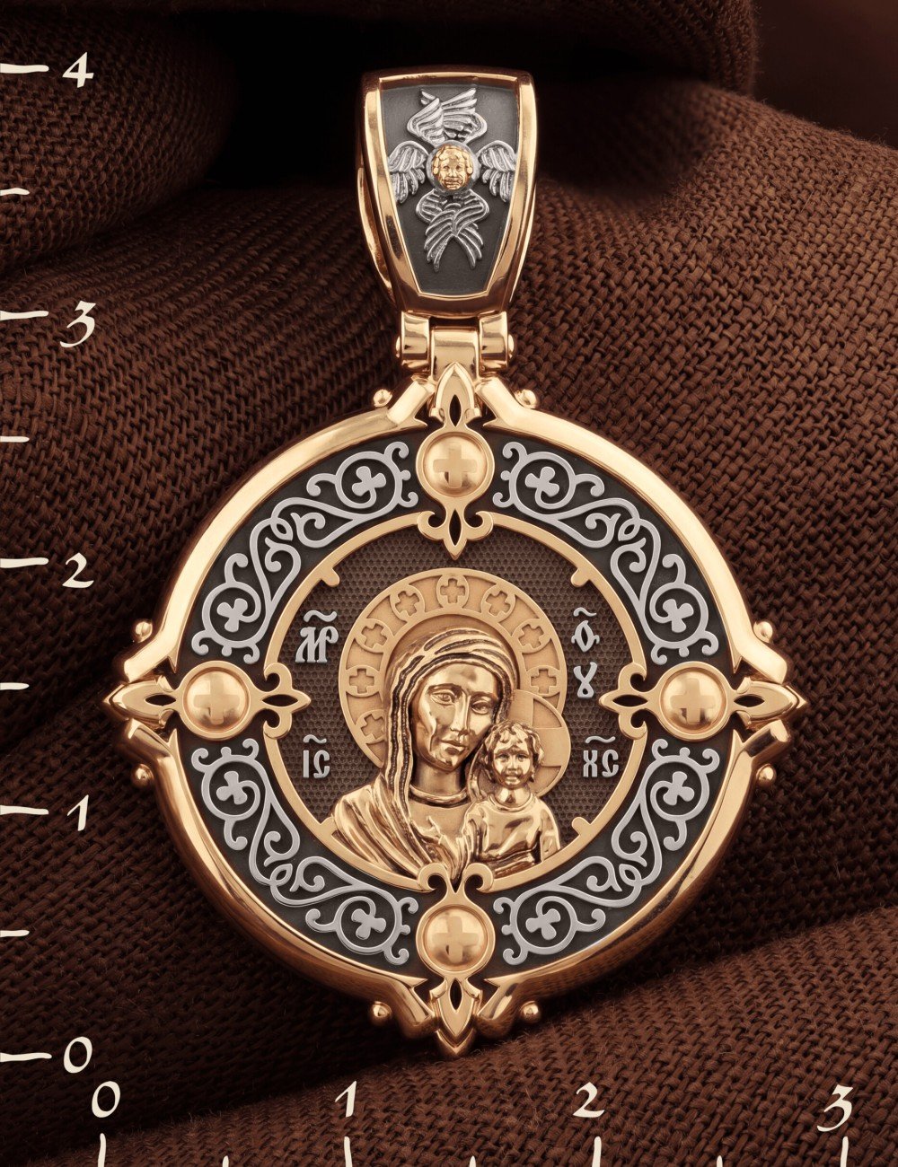 Образок из золота