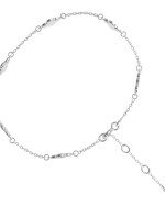 Браслет из белого золота c бриллиантами