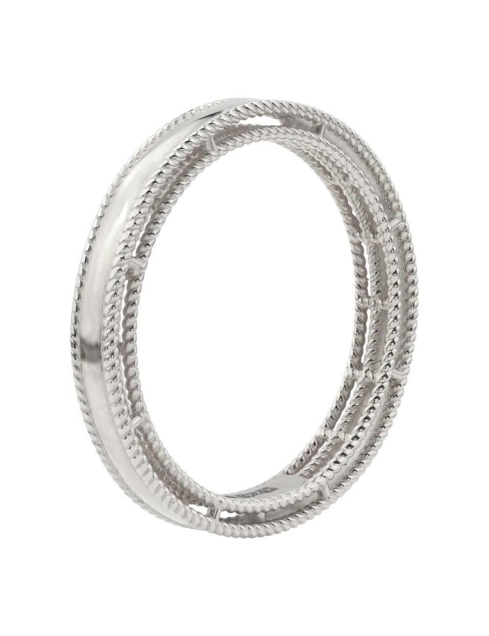 Кольцо из белого золота