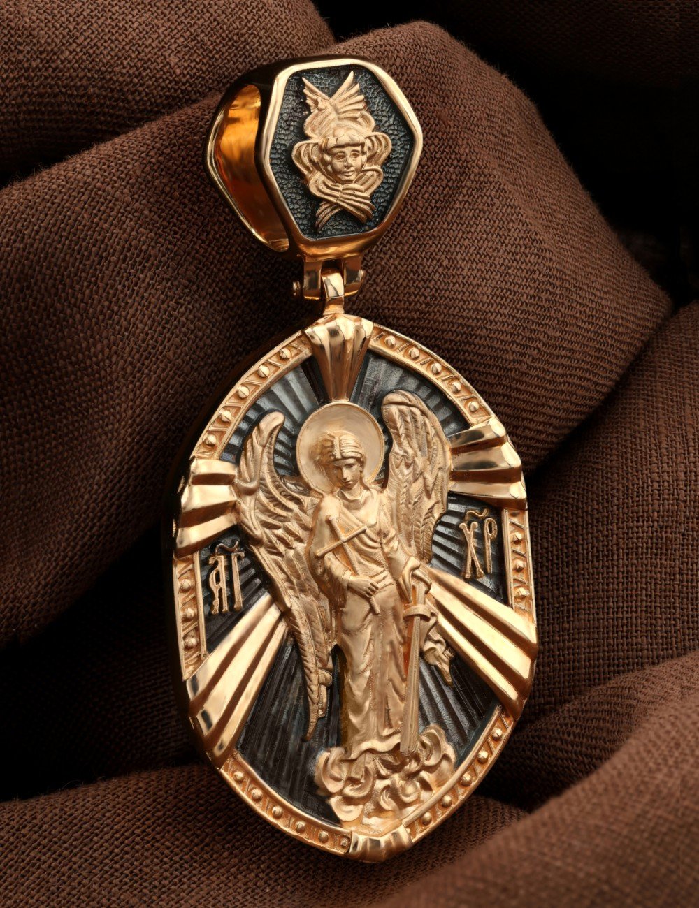 Образок из золота