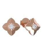 Серьги из золота c бриллиантами