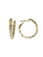 Серьги из лимонного золота c бриллиантами