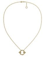 Колье из лимонного золота c бриллиантами и ониксом